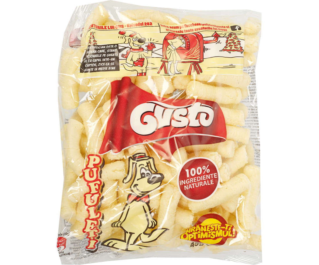 Pufuleti Gusto Simpli 45g 1*50